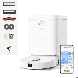 XIAOMI - Robot Vacuum H50 - Aspiration 10000Pa station auto-vidante laveuse et séchante navigation LDS 360° Blanc - Publicité XIAOMI - Robot Vacuum H50 - Aspiration 10000Pa station auto-vidante laveuse et séchante navigation LDS 360° Blanc - Publicité