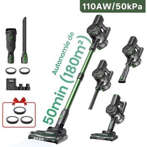 VACTIDY FRANCE Vactidy Blitz V9 Pro - Aspirateur Balai sans Fil - Puissance 110 AW - 50 kPa - 500 W - 50 min Autonomie - Écran LED Vert - Publicité VACTIDY FRANCE Vactidy Blitz V9 Pro - Aspirateur Balai sans Fil - Puissance 110 AW - 50 kPa - 500 W - 50 min Autonomie - Écran LED Vert - Publicité