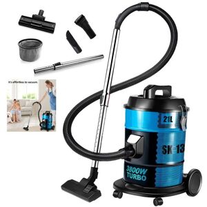 PRUMYA Aspirateur sans Sac Aspirateur Traineau sans Sac 3800W- Capacité du bac à poussière 21 L aspirateur à sec Puissant Industriel - Publicité PRUMYA Aspirateur sans Sac Aspirateur Traineau sans Sac 3800W- Capacité du bac à poussière 21 L aspirateur à sec Puissant Industriel - Publicité