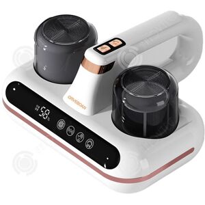 INNOVTEC INN Aspirateur anti acariens 1800mah 10000pa afficher lhumidité LED écran 2 niveaux aspirateur à main avec 210ml boîte à poussière Blanc - Publicité INNOVTEC INN Aspirateur anti acariens 1800mah 10000pa afficher lhumidité LED écran 2 niveaux aspirateur à main avec 210ml boîte à poussière Blanc - Publicité