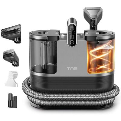 Aspirateur Nettoyeur de Tapis - TAB - R6 - Chauffage Rapide 60℃ - 1800 ml - 14KPa Noir - Publicité Aspirateur Nettoyeur de Tapis - TAB - R6 - Chauffage Rapide 60℃ - 1800 ml - 14KPa Noir - Publicité