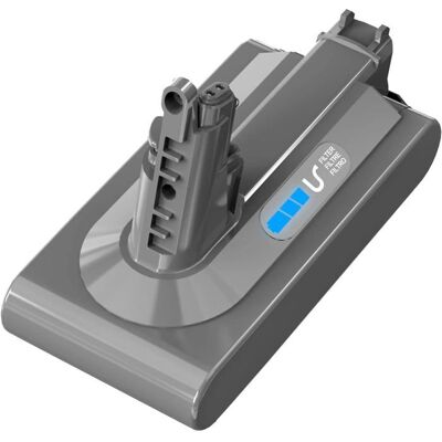 QUMOX Batterie V10 SV12 6.0Ah Compatible avec Dyson V10 Absolute V10 Animal V10 Fluffy V10 Motorhead V10 Total Clean Aspirateur - Publicité QUMOX Batterie V10 SV12 6.0Ah Compatible avec Dyson V10 Absolute V10 Animal V10 Fluffy V10 Motorhead V10 Total Clean Aspirateur - Publicité