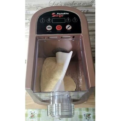 SIRGE Mixeur et Machine à Pâtes 3 en 1 Pâtes Pain Pizza 22 Matrices 1Kg 300Watt PastaRita Rose - Publicité SIRGE Mixeur et Machine à Pâtes 3 en 1 Pâtes Pain Pizza 22 Matrices 1Kg 300Watt PastaRita Rose - Publicité