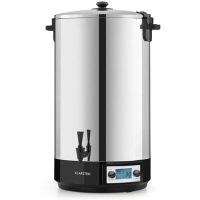 Klarstein KonfiStar 60 Digital Bouilleur à bocaux & distributeur de boissons 60 litre Gris - Publicité Klarstein KonfiStar 60 Digital Bouilleur à bocaux & distributeur de boissons 60 litre Gris - Publicité