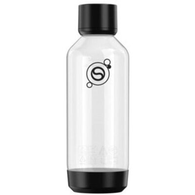 Bouteille réutilisable - SODASTREAM - Refresh - 1 L - compatible lave-vaisselle - noire Blanc - Publicité Bouteille réutilisable - SODASTREAM - Refresh - 1 L - compatible lave-vaisselle - noire Blanc - Publicité