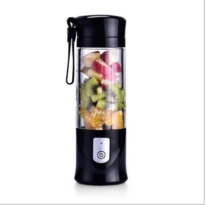 Mixeur des Fruits rechargeable avec USB - Portable - Mini Blender Pour Smoothie Milk-shake Jus de fruits Noir - Publicité Mixeur des Fruits rechargeable avec USB - Portable - Mini Blender Pour Smoothie Milk-shake Jus de fruits Noir - Publicité