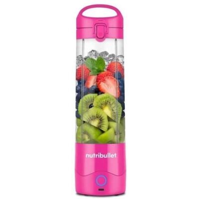 NUTRIBULLET NBP003BP Rose Mixeur Portable - 100 W, 475 ml, Sans BPA - Publicité NUTRIBULLET NBP003BP Rose Mixeur Portable - 100 W, 475 ml, Sans BPA - Publicité