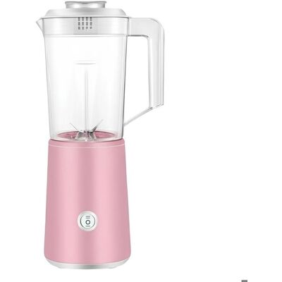 Blender - AVIZAR - Compact 1 25 L - 250W - Lames inox - Bouton unique Rose - Publicité Blender - AVIZAR - Compact 1 25 L - 250W - Lames inox - Bouton unique Rose - Publicité