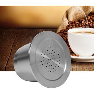 Capsule Rechargeable Inox - NESPRESSO - Acier Inoxydable - 4-5g de Café - Taille 37x27cm Gris - Publicité Capsule Rechargeable Inox - NESPRESSO - Acier Inoxydable - 4-5g de Café - Taille 37x27cm Gris - Publicité