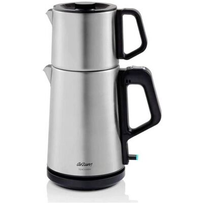 Arzum Teacharm AR3143 — Machine à thé électrique argent Gris - Publicité Arzum Teacharm AR3143 — Machine à thé électrique argent Gris - Publicité