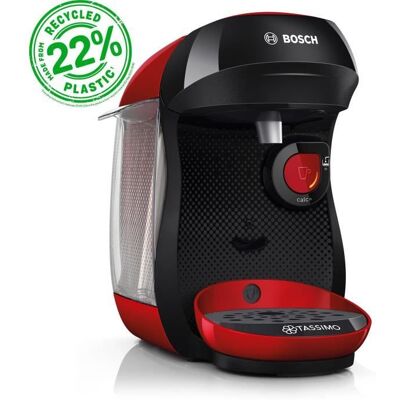 Bosch TAS103E - Noir Rouge - Machine à café en capsules - Publicité Bosch TAS103E - Noir Rouge - Machine à café en capsules - Publicité