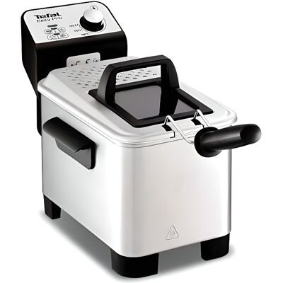 Friteuse - TEFAL - Easy Pro Premium 3L - Contenance 3 litres - Température variable - Minuterie Gris - Publicité Friteuse - TEFAL - Easy Pro Premium 3L - Contenance 3 litres - Température variable - Minuterie Gris - Publicité