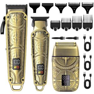 Hatteker Tondeuse Cheveux 3 en 1 Homme – Tondeuse Barbe Rasoir Électrique Tondeuse Sans Fil Multifonction - Publicité Hatteker Tondeuse Cheveux 3 en 1 Homme – Tondeuse Barbe Rasoir Électrique Tondeuse Sans Fil Multifonction - Publicité