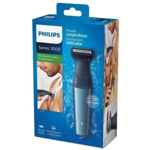 Tondeuse Corps PHILIPS BG3015/15 Séries 3000 - Sabots Corps Bidirectionnels - Respectueuse de la Peau - Bleu Bleu - Publicité Tondeuse Corps PHILIPS BG3015/15 Séries 3000 - Sabots Corps Bidirectionnels - Respectueuse de la Peau - Bleu Bleu - Publicité