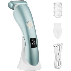 Rasoir Électrique FemmeUsb Rechargeable Sans Fil Portable Sans Douleur Rasoir Électrique Ipx6 ÉtancheWet&Dry Tondeuse Bikini Fem Bleu - Publicité Rasoir Électrique FemmeUsb Rechargeable Sans Fil Portable Sans Douleur Rasoir Électrique Ipx6 ÉtancheWet&Dry Tondeuse Bikini Fem Bleu - Publicité