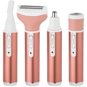 ZEMINPEOEL Rasoir électrique pour femmeépilateurs faciaux pour femmeépilateur rechargeable USB 4en1 pour lépilation du visage et du corps Rose - Publicité ZEMINPEOEL Rasoir électrique pour femmeépilateurs faciaux pour femmeépilateur rechargeable USB 4en1 pour lépilation du visage et du corps Rose - Publicité