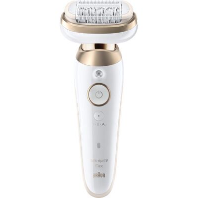 Braun Epilatore Silk-épil 9 Flex SES9-060 Wet & Dry 2 Velocità Oro - Publicité Braun Epilatore Silk-épil 9 Flex SES9-060 Wet & Dry 2 Velocità Oro - Publicité