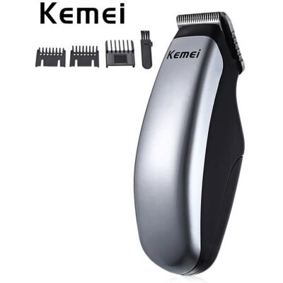 KEMEI Rasoir électrique Homme Mini Tondeuse Cheveux Barbe Moustache Nettoyage de Visage pour voyage Maison Noir - Publicité KEMEI Rasoir électrique Homme Mini Tondeuse Cheveux Barbe Moustache Nettoyage de Visage pour voyage Maison Noir - Publicité