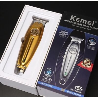 NOBRAND Tondeuse à cheveux - BILDO - Kemei 1949 - Électrique sans fil - Métal - Finition à 0mm - Publicité NOBRAND Tondeuse à cheveux - BILDO - Kemei 1949 - Électrique sans fil - Métal - Finition à 0mm - Publicité