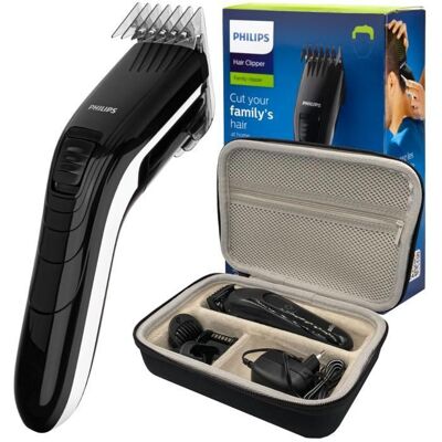 Philips Qc5115/15 Tondeuse - 11 Longueurs - Lames Durables - Publicité Philips Qc5115/15 Tondeuse - 11 Longueurs - Lames Durables - Publicité