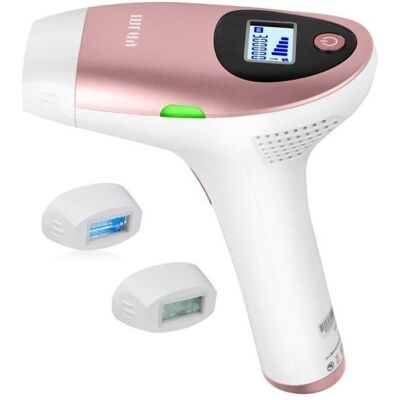 KINSEIBEAUTY Épilateur Lumière Pulsée IPL Épilateur Laser avec Fonction 3-en-1 et 5 Niveaux dénergie Épilation laser pour Femme et Homme Rose - Publicité KINSEIBEAUTY Épilateur Lumière Pulsée IPL Épilateur Laser avec Fonction 3-en-1 et 5 Niveaux dénergie Épilation laser pour Femme et Homme Rose - Publicité