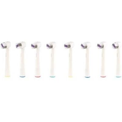 Oral-B - 8-Pack - Compatible avec Oral-B - Têtes de remplacement - Publicité Oral-B - 8-Pack - Compatible avec Oral-B - Têtes de remplacement - Publicité
