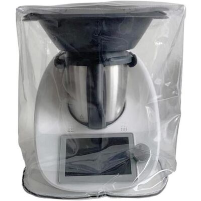 HAWUJ Housse de protection transparente anti-poussière pour robot de cuisine Thermomix TM5/TM6 avec cuiseur vapeur - Publicité HAWUJ Housse de protection transparente anti-poussière pour robot de cuisine Thermomix TM5/TM6 avec cuiseur vapeur - Publicité