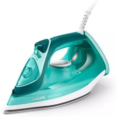 Philips DST3030/70 - Turquoise - Fer à repasser vapeur - Publicité Philips DST3030/70 - Turquoise - Fer à repasser vapeur - Publicité