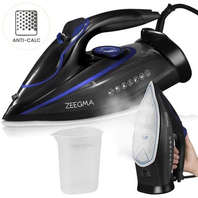 ZEEGMA EISIG BASE Noir Bleu - Repassage à vapeur - 320 ml - Publicité ZEEGMA EISIG BASE Noir Bleu - Repassage à vapeur - 320 ml - Publicité