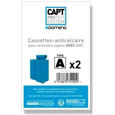 Ensemble de cartouches anti-calcaire Domena bleu - Accessoires - Publicité Ensemble de cartouches anti-calcaire Domena bleu - Accessoires - Publicité