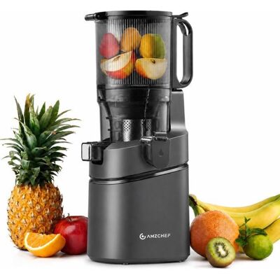 AMZCHEF Extracteur de Jus Lent Sans Préparation 145mm Nettoyage Rapide 18 L Rendement en jus de 99.6% Noir Noir - Publicité AMZCHEF Extracteur de Jus Lent Sans Préparation 145mm Nettoyage Rapide 18 L Rendement en jus de 99.6% Noir Noir - Publicité