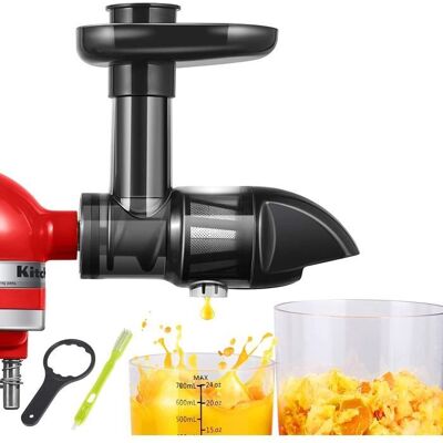 Accessoire de Extracteurs de jus - AMZCHEF - pour mixeur KitchenAid - Sans BPA Noir - Publicité Accessoire de Extracteurs de jus - AMZCHEF - pour mixeur KitchenAid - Sans BPA Noir - Publicité
