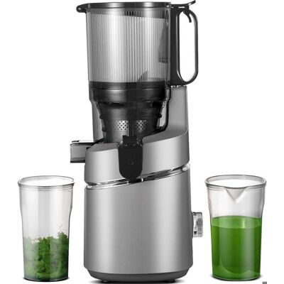 AMZCHEF Extracteur de Jus Puissant pour Fruits Entiers Goulotte Large 145mm Pression à Froid 250W Capacité 1.8L Gris Gris - Publicité AMZCHEF Extracteur de Jus Puissant pour Fruits Entiers Goulotte Large 145mm Pression à Froid 250W Capacité 1.8L Gris Gris - Publicité