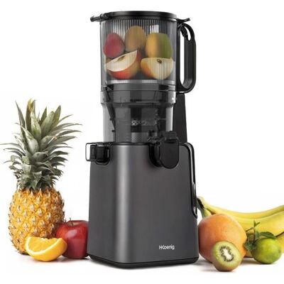 Extracteur de jus ouverture large - HKOENIG - GSX26 - 250 W - 18 L - Noir Noir - Publicité Extracteur de jus ouverture large - HKOENIG - GSX26 - 250 W - 18 L - Noir Noir - Publicité