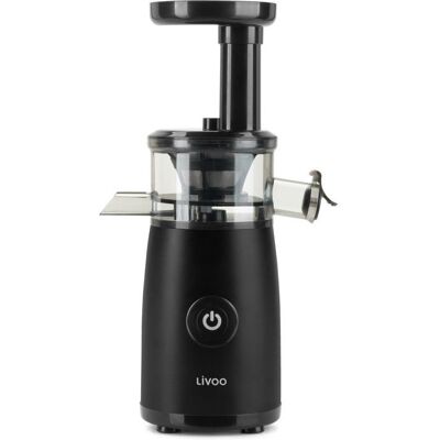 Extracteur de jus compact - LIVOO - DOD215N - 150 W - 60 tr/min - Filtre inox Noir - Publicité Extracteur de jus compact - LIVOO - DOD215N - 150 W - 60 tr/min - Filtre inox Noir - Publicité
