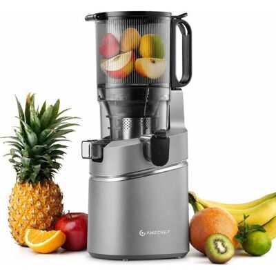AMZCHEF Extracteur de Jus Lent Sans Préparation 145mm Nettoyage Rapide 18 L Rendement en jus de 99.6% Gris Gris - Publicité AMZCHEF Extracteur de Jus Lent Sans Préparation 145mm Nettoyage Rapide 18 L Rendement en jus de 99.6% Gris Gris - Publicité