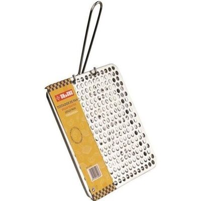 IBILI - Grille pain - Poêle à toast - 20 x 20 cm Gris - Publicité IBILI - Grille pain - Poêle à toast - 20 x 20 cm Gris - Publicité