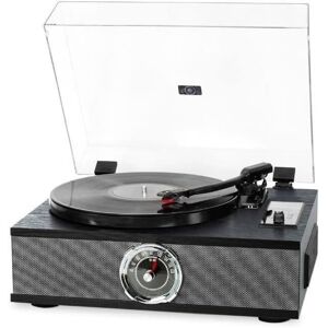 Platine Vinyle - Halterrego - Manhattan - 2 HP intégrés - Lecteur CD - Bluetooth - Noir Noir - Publicité Platine Vinyle - Halterrego - Manhattan - 2 HP intégrés - Lecteur CD - Bluetooth - Noir Noir - Publicité