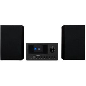 Mini Chaîne HiFi - MEDION - Radio Internet DAB/FM - Lecteur CD - 2x150W - Noir Noir - Publicité Mini Chaîne HiFi - MEDION - Radio Internet DAB/FM - Lecteur CD - 2x150W - Noir Noir - Publicité