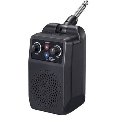 SODIAL Mini Ampli de Guitare Électrique 5 W Ampli de Guitare Portable Bluetooth Intégré 4 Effets Rechargeable Ampli de Guitare pour Noir - Publicité SODIAL Mini Ampli de Guitare Électrique 5 W Ampli de Guitare Portable Bluetooth Intégré 4 Effets Rechargeable Ampli de Guitare pour Noir - Publicité