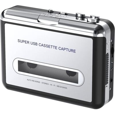 ZENTRONIS Lecteur de cassettes portable / convertisseur cassette vers MP3. Numériser vos cassettes au format MP3/CD via USB. Publicité ZENTRONIS Lecteur de cassettes portable / convertisseur cassette vers MP3. Numériser vos cassettes au format MP3/CD via USB. Publicité