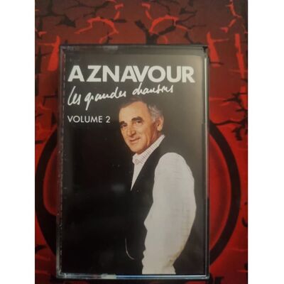 MUSARM Cassette Audio – Charles Aznavour – Les Grandes Chansons Vol. 2 - Publicité MUSARM Cassette Audio – Charles Aznavour – Les Grandes Chansons Vol. 2 - Publicité