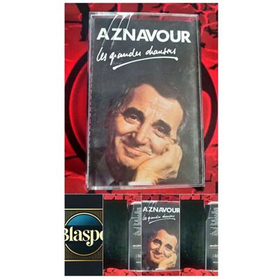 MUSARM LANGUE FRANÇAIS Cassette Audio Charles Aznavour – Les Grandes Chansons – Chanson Française - Publicité MUSARM LANGUE FRANÇAIS Cassette Audio Charles Aznavour – Les Grandes Chansons – Chanson Française - Publicité