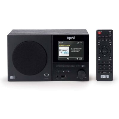 Imperial DAB+/FM monoradio met Bluetooth USB en ASA-functie Noir - Publicité Imperial DAB+/FM monoradio met Bluetooth USB en ASA-functie Noir - Publicité