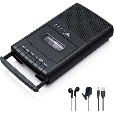 1001 PILES BATTERIES Lecteur Cassette PortableEnregistreur de CassettesConvertisseur Numérique de Cassettes vers Disque Flash USB Haut-Parleur Intégré - Publicité 1001 PILES BATTERIES Lecteur Cassette PortableEnregistreur de CassettesConvertisseur Numérique de Cassettes vers Disque Flash USB Haut-Parleur Intégré - Publicité