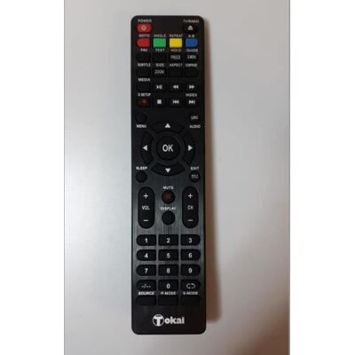 Télécommande - TOKAI - TTE24D1804K - Neuve - Compatible avec TOKAI - Garantie 24 mois Noir - Publicité Télécommande - TOKAI - TTE24D1804K - Neuve - Compatible avec TOKAI - Garantie 24 mois Noir - Publicité