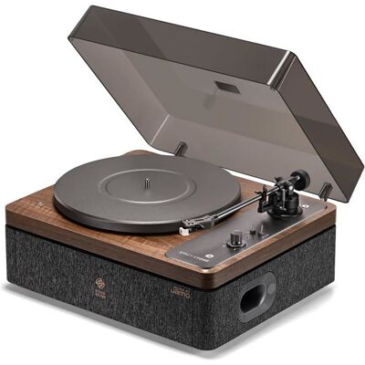 STACKSTONE x JAMO DS07 Platine Vinyle Bluetooth 5.2 avec Haut-Parleurs Intégrés Cellule AT3600L Son Hi-FI 33/45 Tours Noir Noir - Publicité STACKSTONE x JAMO DS07 Platine Vinyle Bluetooth 5.2 avec Haut-Parleurs Intégrés Cellule AT3600L Son Hi-FI 33/45 Tours Noir Noir - Publicité