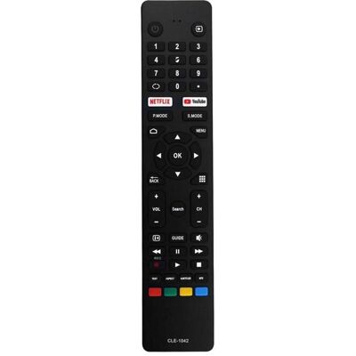 SODIAL Remplacer CLE-1042 TéLéCommande pour Hitachi TV 58/65/75QLEDSM20 Fonctionne pour TV/AC/Audio/Projecteur - Publicité SODIAL Remplacer CLE-1042 TéLéCommande pour Hitachi TV 58/65/75QLEDSM20 Fonctionne pour TV/AC/Audio/Projecteur - Publicité