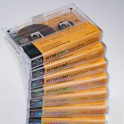 RTM INDUSTRIES SAS Cassettes audio vierges C90 - Enregistrement analogique de qualité studio - Lot de 10 - RTM Jaune - Publicité RTM INDUSTRIES SAS Cassettes audio vierges C90 - Enregistrement analogique de qualité studio - Lot de 10 - RTM Jaune - Publicité