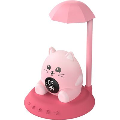 BigBen Interactive Réveil avec veilleuse - BIGBEN KIDS - Chat Rose - Publicité BigBen Interactive Réveil avec veilleuse - BIGBEN KIDS - Chat Rose - Publicité